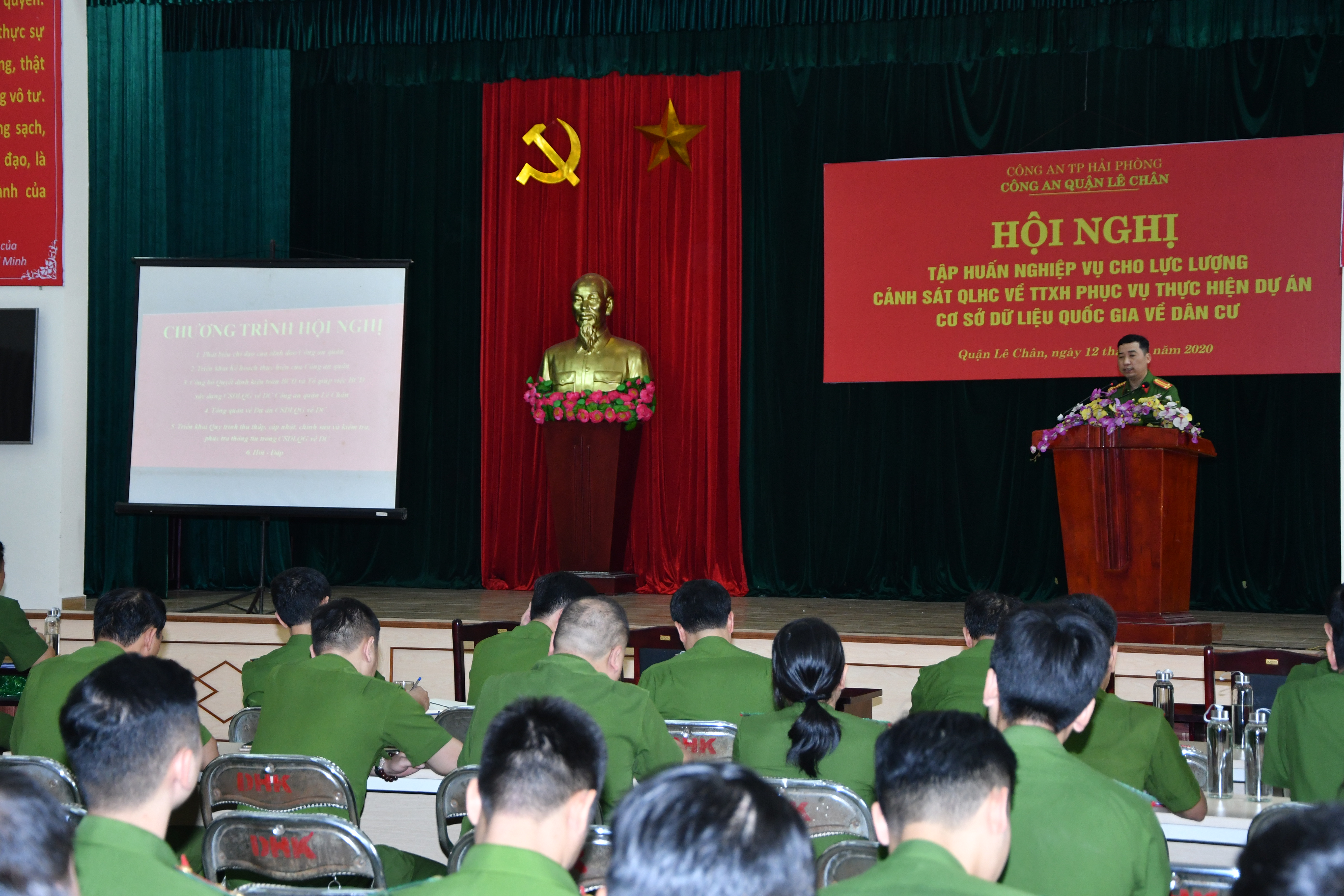 Công an các phường (quận Lê Chân) khám phá án đạt tỷ lệ 97%